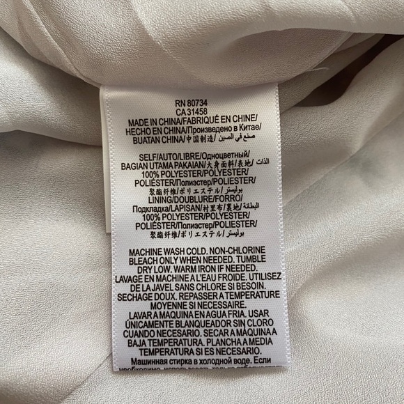 BCBGeneration Dress - Purple Floral Pattern - Picture 6 of 7